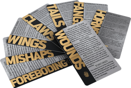 Conflict Games Monster Description Cards - Bards & Cards