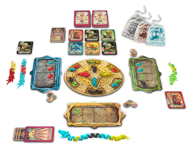 Coatl Board Game - Bards & Cards