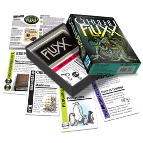 Cthulhu Fluxx - The card game that will drive you insane! - Bards & Cards