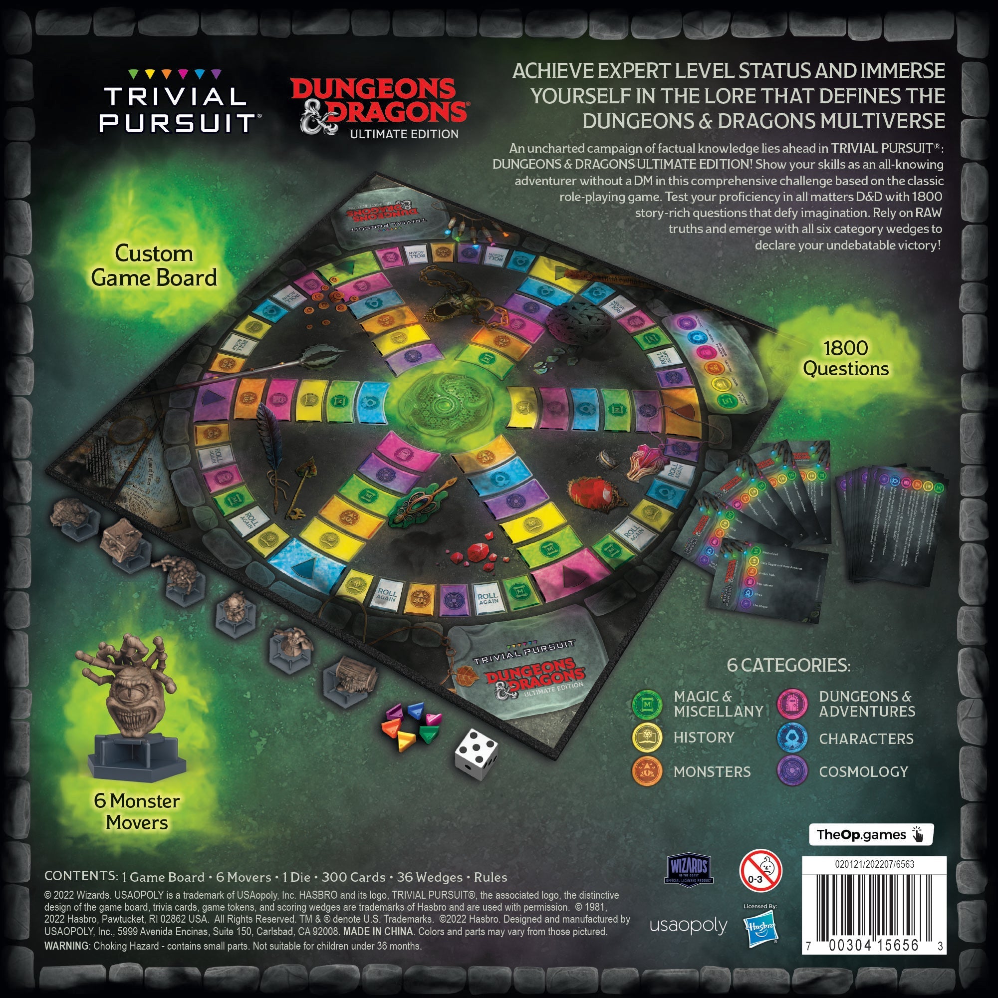 Trivial Pursuit®: Dungeons & Dragons Ultimate Edition - Bards & Cards