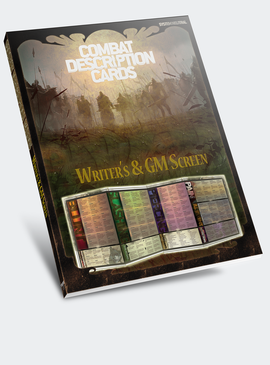 Conflict Games Writer's & GM's Screen - Bards & Cards