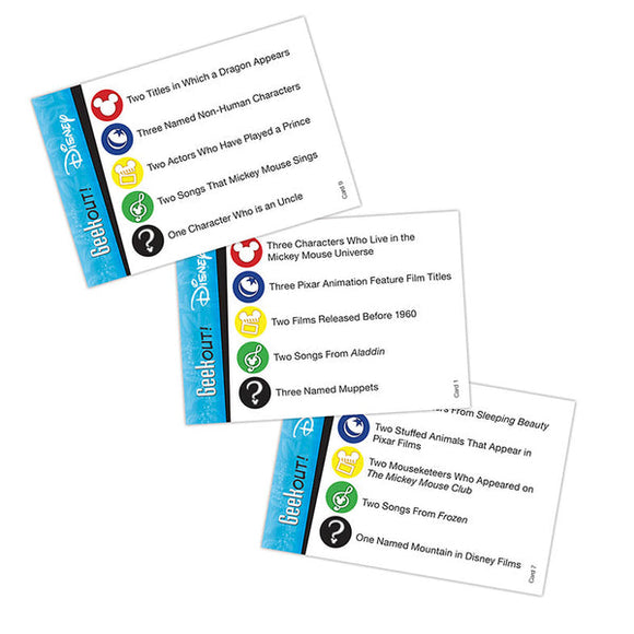 Geek Out! Disney - Find out once and for all who is the biggest Disney fan! - Bards & Cards