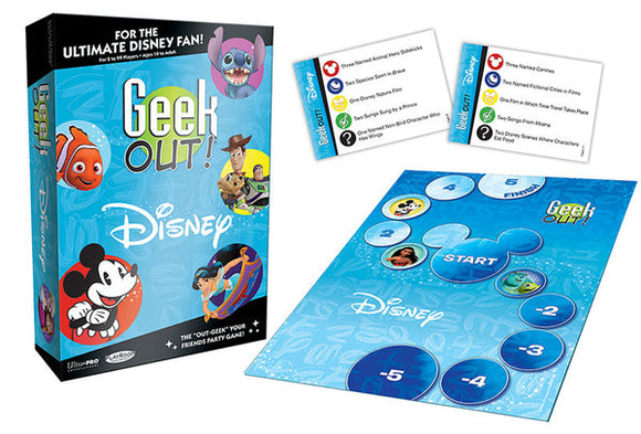 Geek Out! Disney - Find out once and for all who is the biggest Disney fan! - Bards & Cards