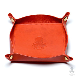 Kraken Dice Leather Dice Tray - Bards & Cards