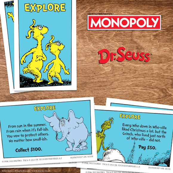 MONOPOLY®: Dr. Seuss - Bards & Cards