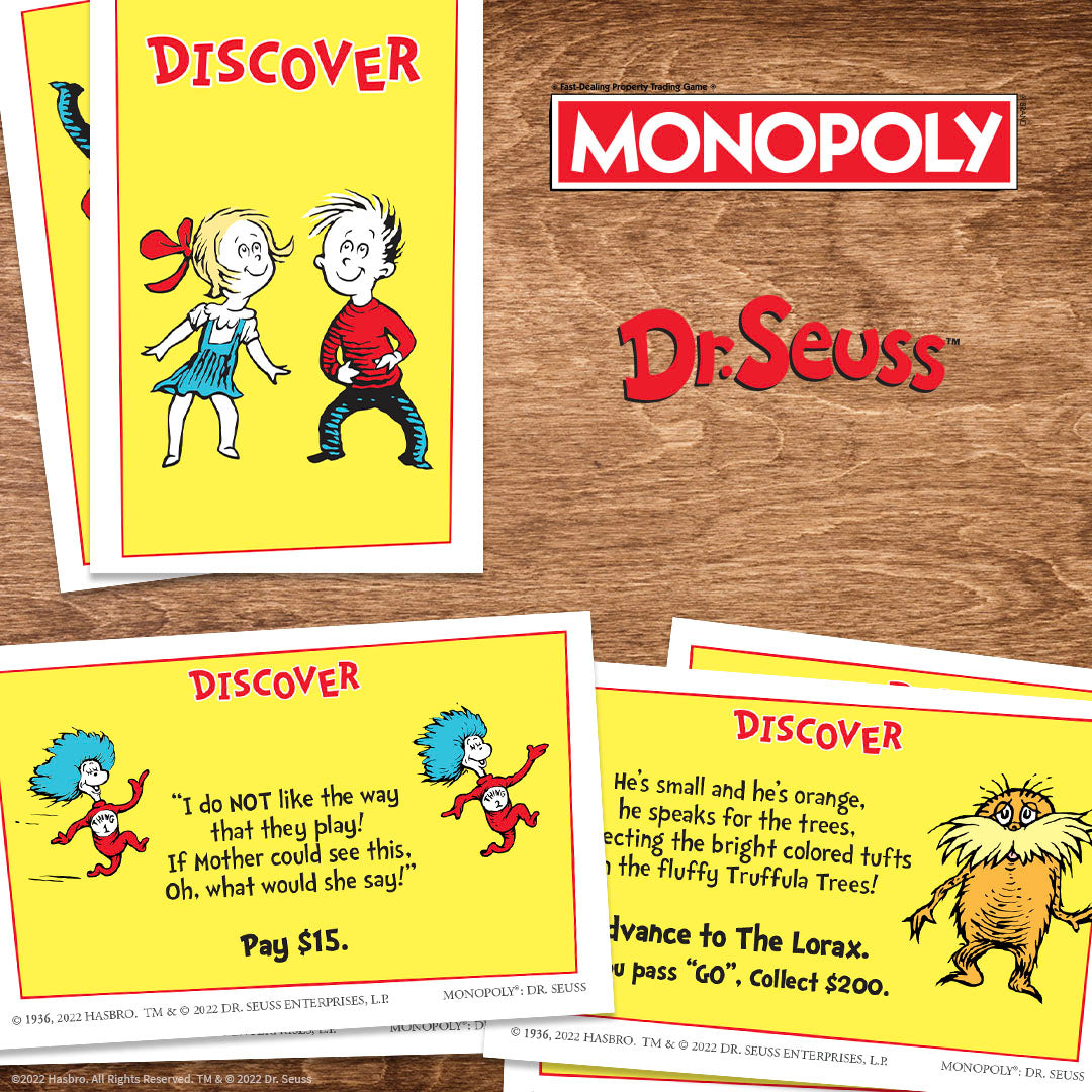 MONOPOLY®: Dr. Seuss - Bards & Cards