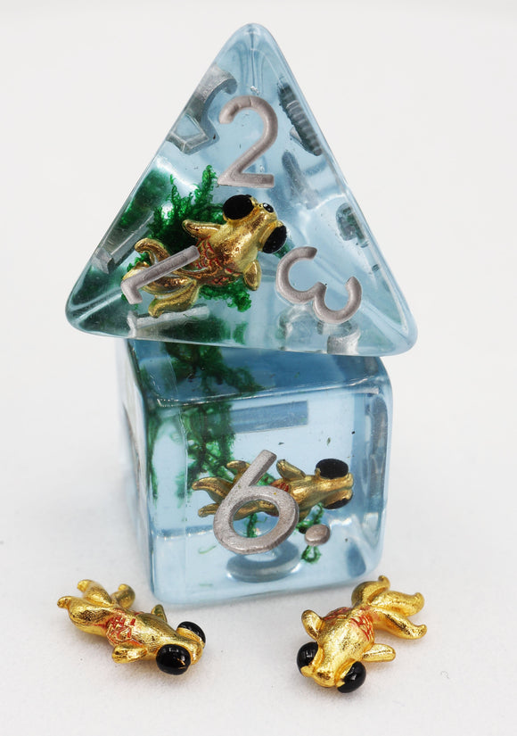 Goldfish RPG Dice Set - Bards & Cards