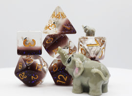 Elephant RPG Dice Set - Bards & Cards