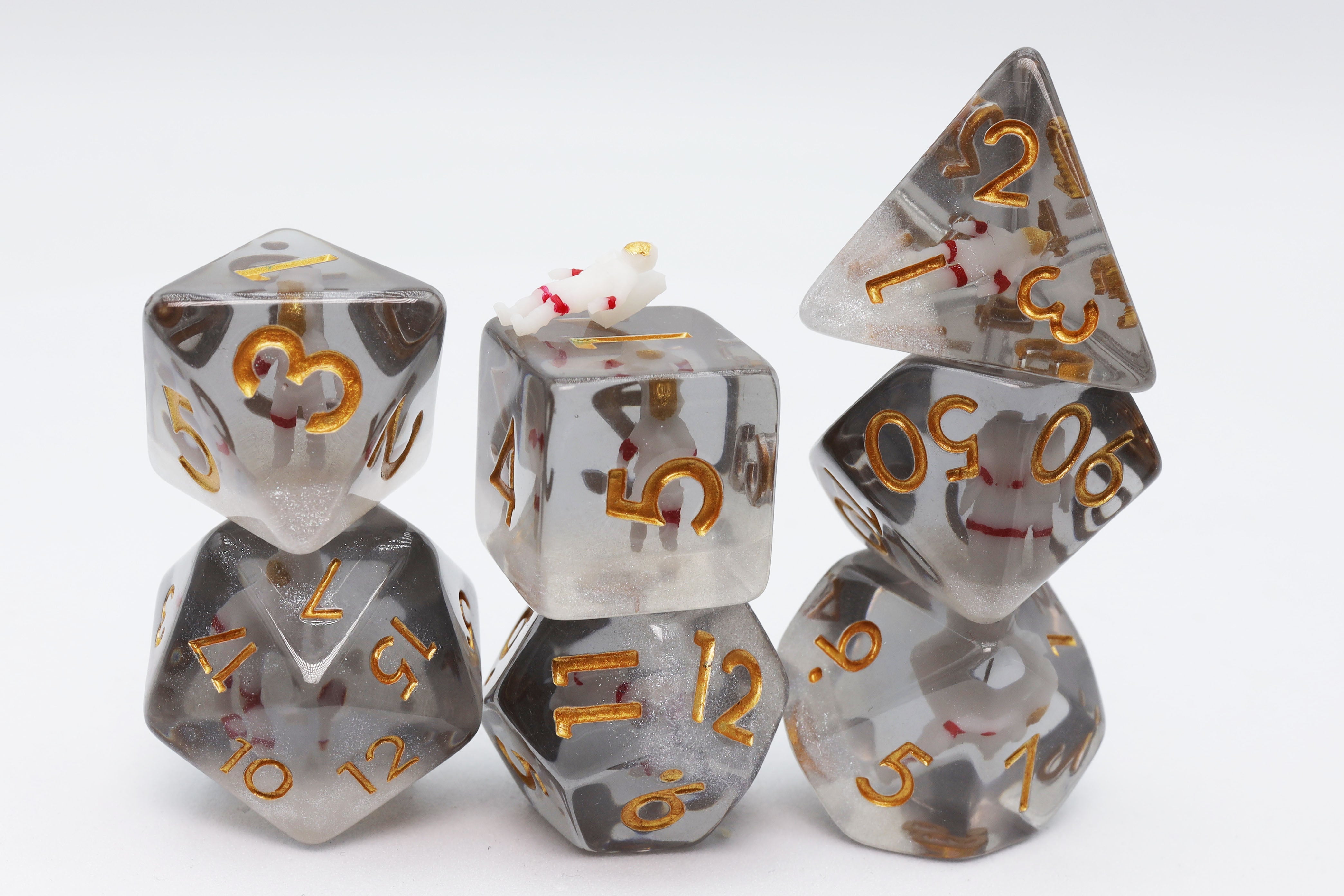 Astronaut RPG Dice Set - Bards & Cards