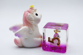 Mystic Unicorn RPG Dice Set - Bards & Cards
