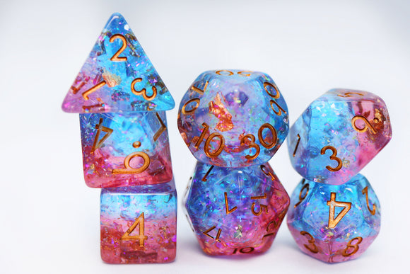 Mermaid Blood RPG Dice Set - Bards & Cards