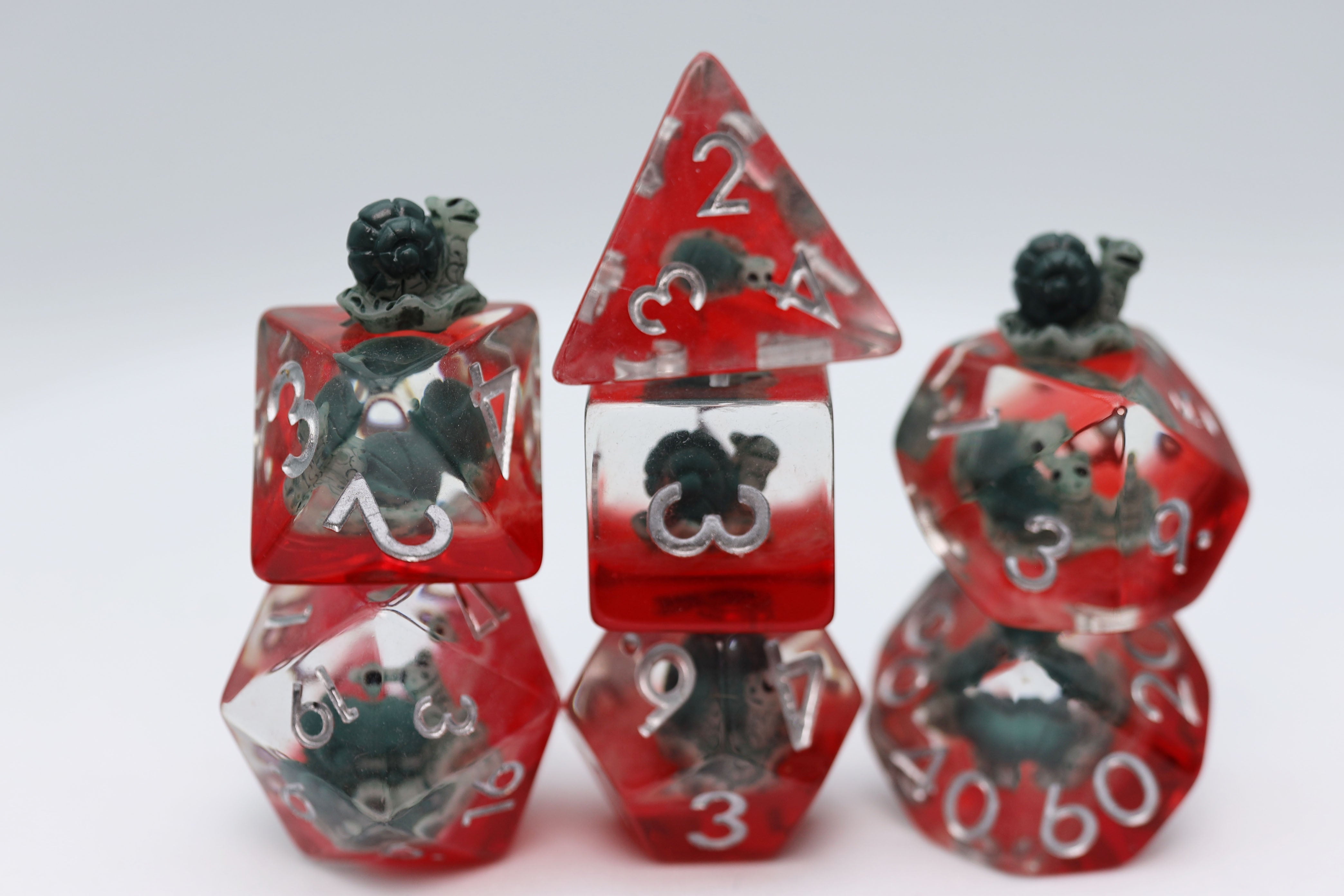 Speedy the Snail RPG Dice Set - Bards & Cards