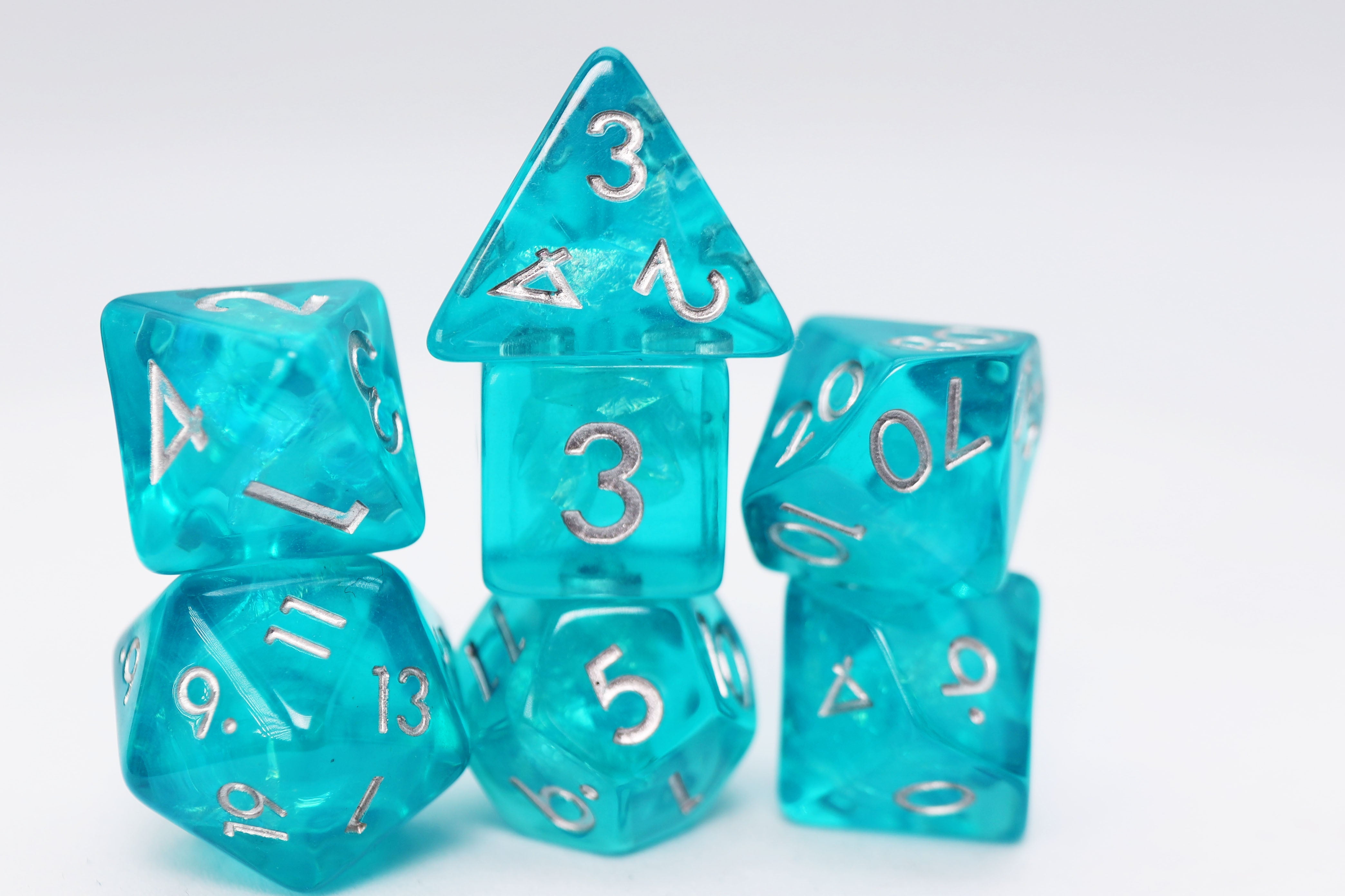 Nucleation RPG Dice Set - Bards & Cards