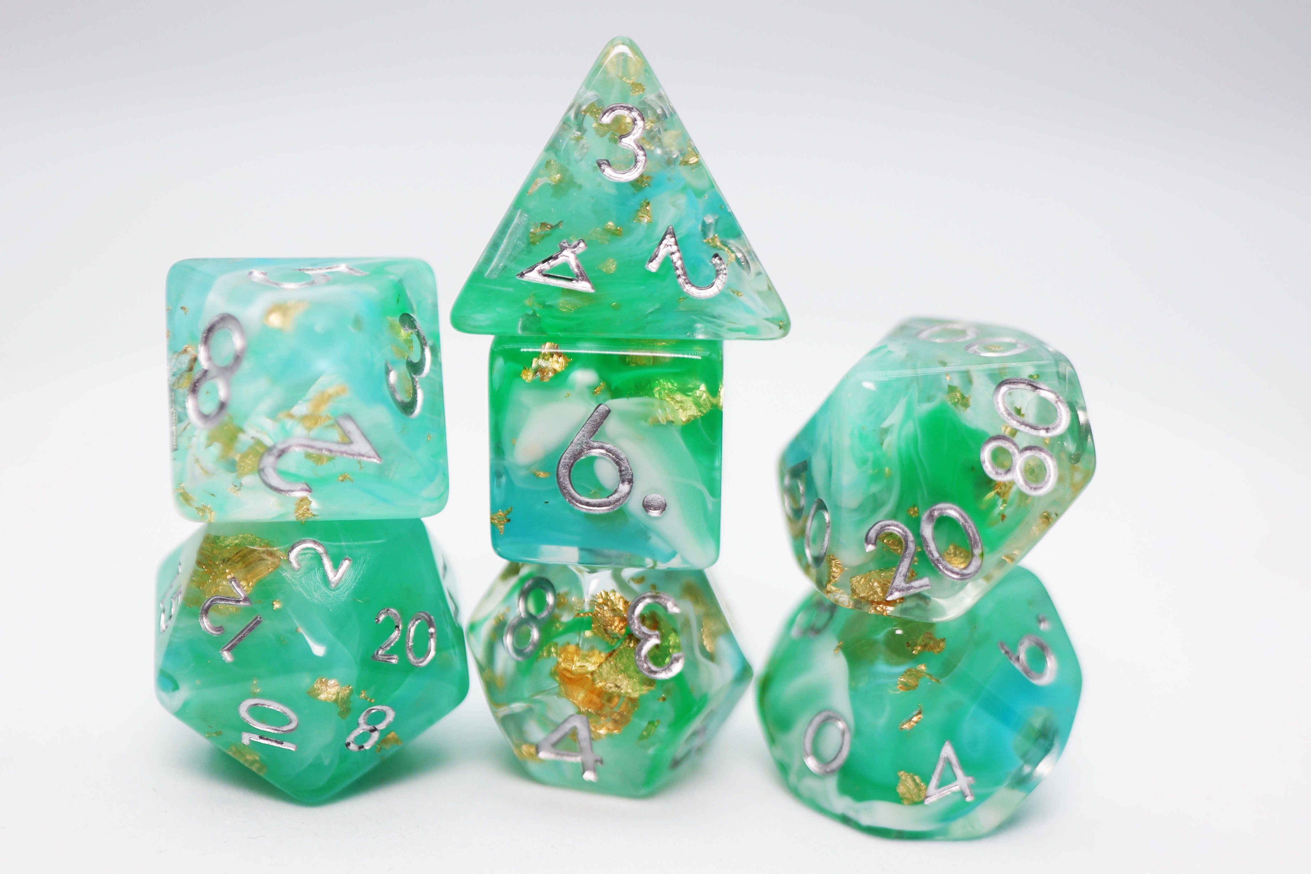 Wealth of the Wild RPG Dice Set - Bards & Cards