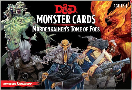 Monster Cards Mordenkainens Tome of Foes - Bards & Cards