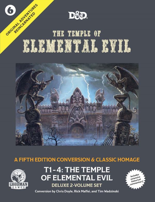 GMG Original Adventures Reincarnated #6: The Temple of Elemental Evil - Bards & Cards