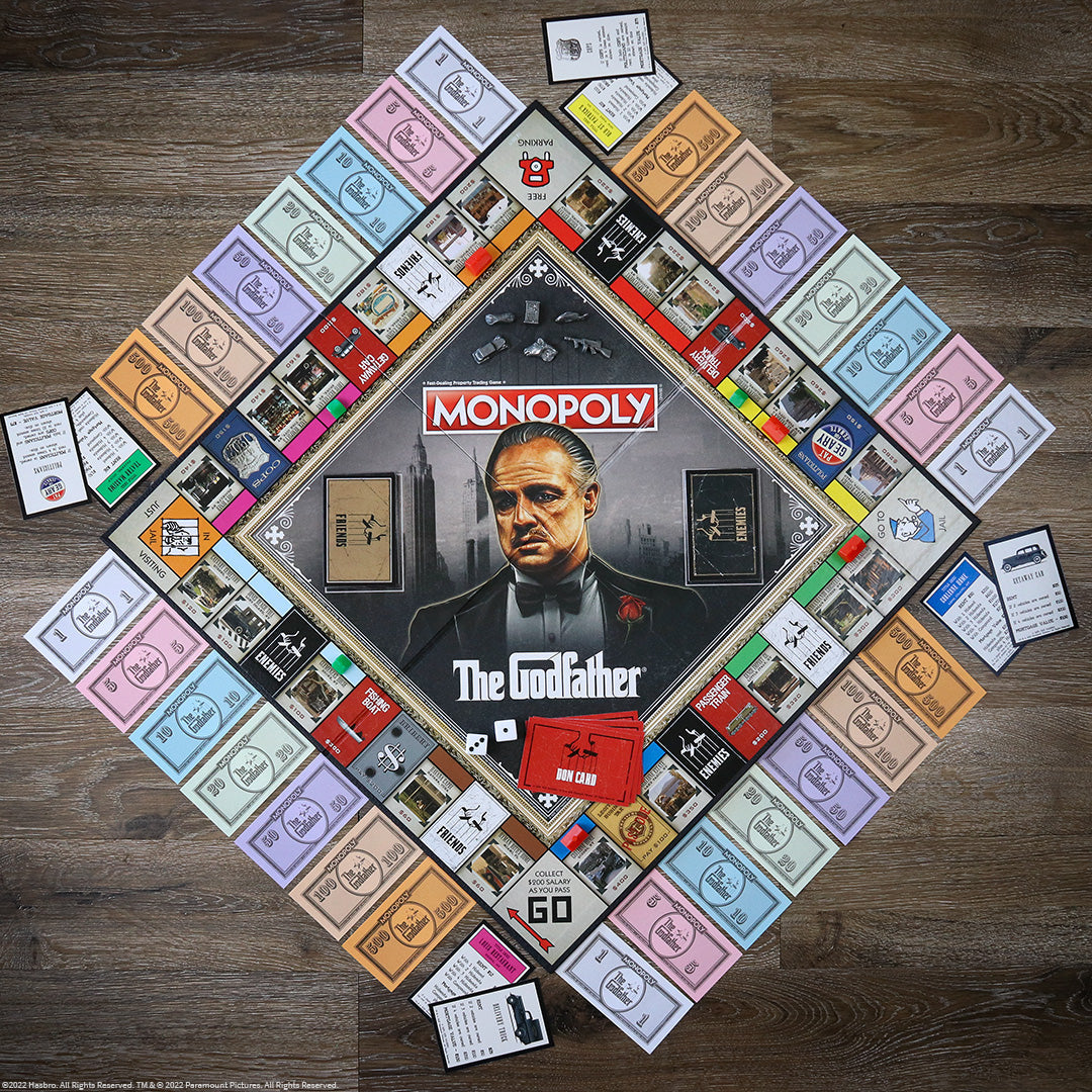 MONOPOLY®: The Godfather 50th Anniversary - Bards & Cards