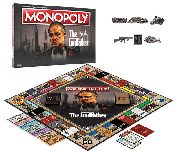 MONOPOLY®: The Godfather 50th Anniversary - Bards & Cards