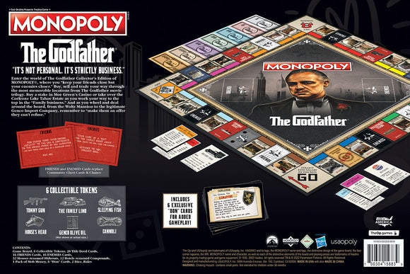 MONOPOLY®: The Godfather 50th Anniversary - Bards & Cards