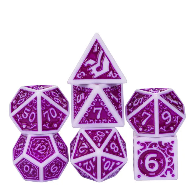 Grape Explosion RPG Dice Set - Bards & Cards