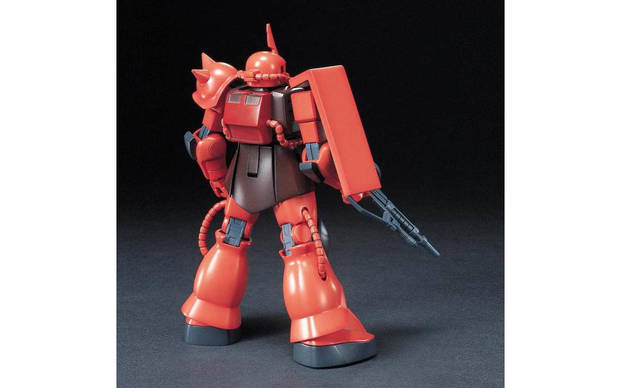 Bandai MS-065 Char's Zaku II HG UC - Bards & Cards