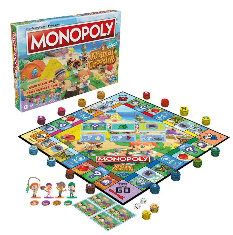 Animal Crossing Edition Monopoly Game - Bards & Cards