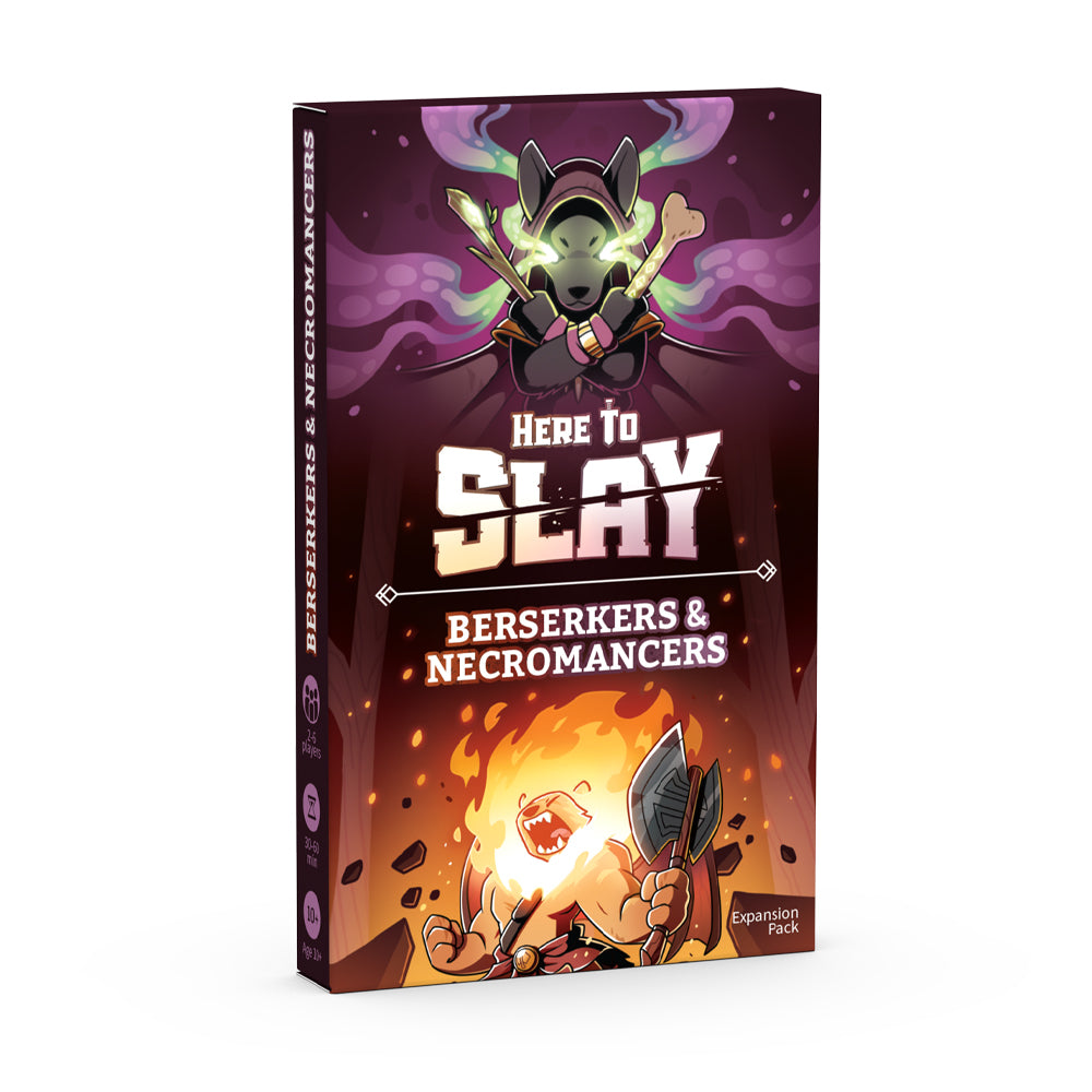 Here to Slay: Berserkers & Necromancers Expansion - Bards & Cards
