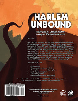Call of Cthulhu: Harlem Unbound 2nd Edition - Bards & Cards