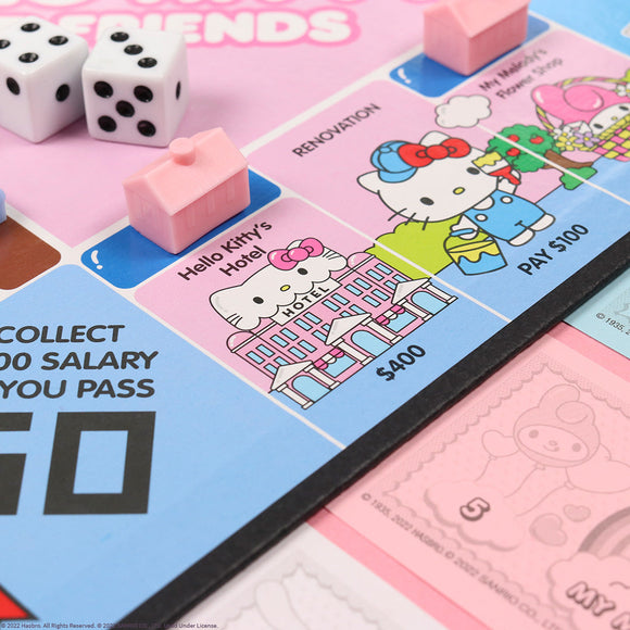 MONOPOLY®: Hello Kitty & Friends - Bards & Cards