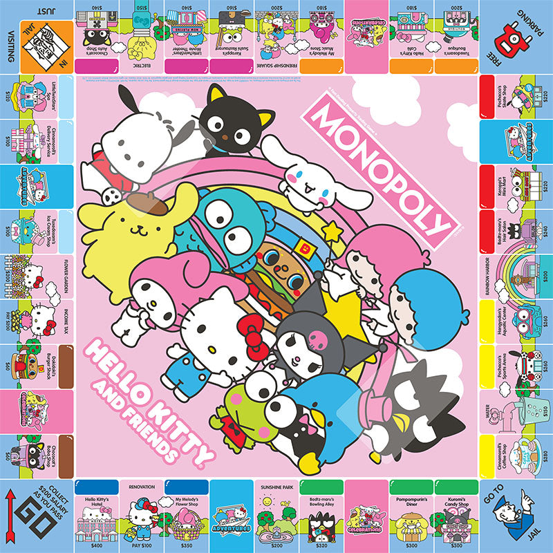 MONOPOLY®: Hello Kitty & Friends - Bards & Cards