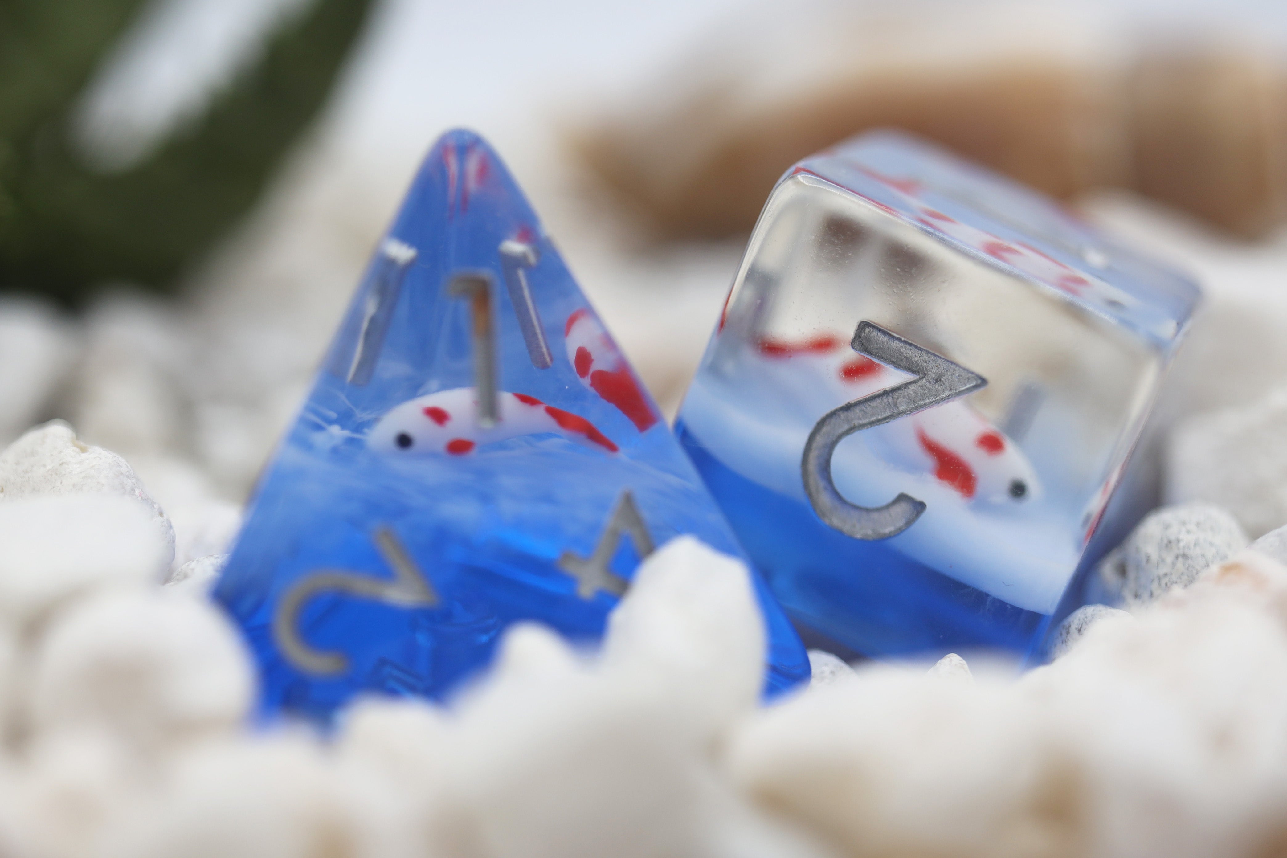 Koi Pond RPG Dice Set - Bards & Cards