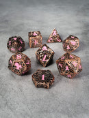 Kraken's Reach 8 pc TTRPG Dice Set - Bards & Cards