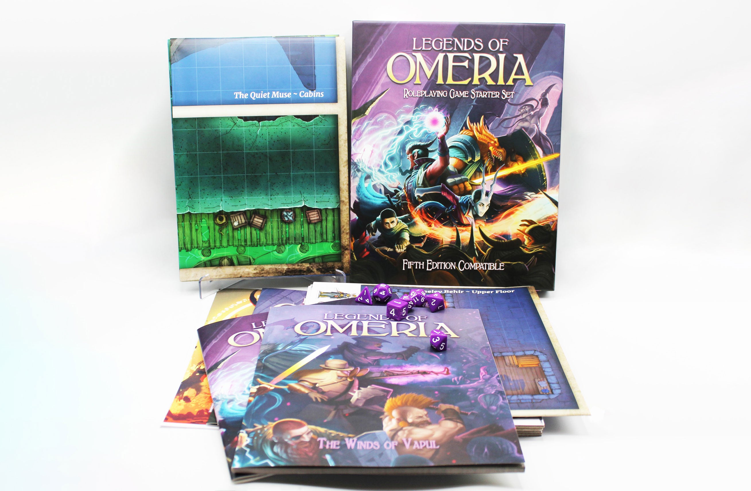 Legends of Omeria Starter Set - D&D 5th Edition Compatible - Bards & Cards