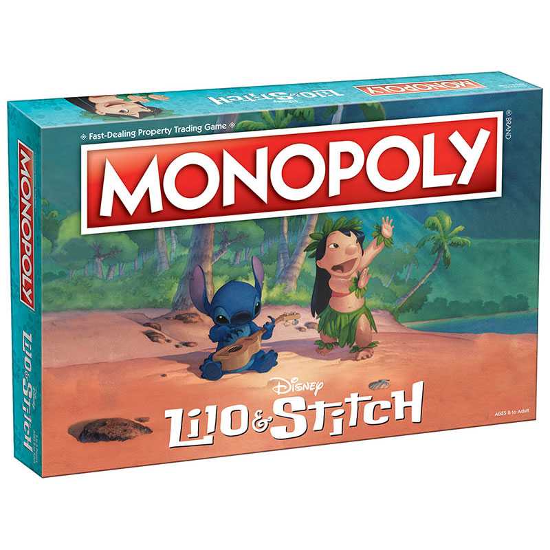 MONOPOLY®: Disney Lilo & Stitch - Bards & Cards