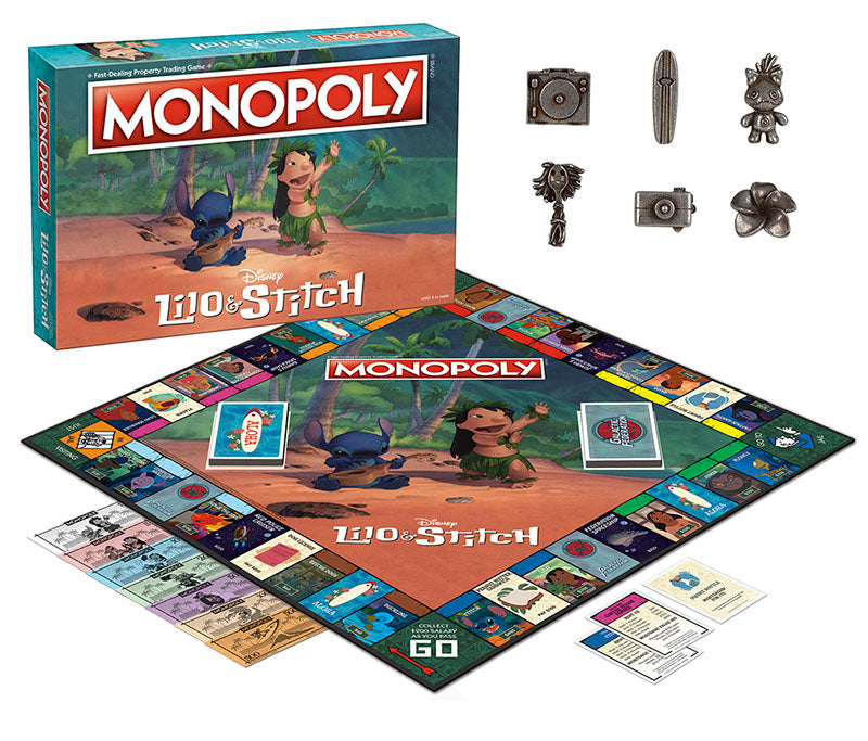 MONOPOLY®: Disney Lilo & Stitch - Bards & Cards