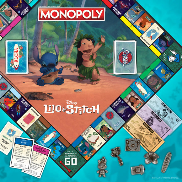 MONOPOLY®: Disney Lilo & Stitch - Bards & Cards