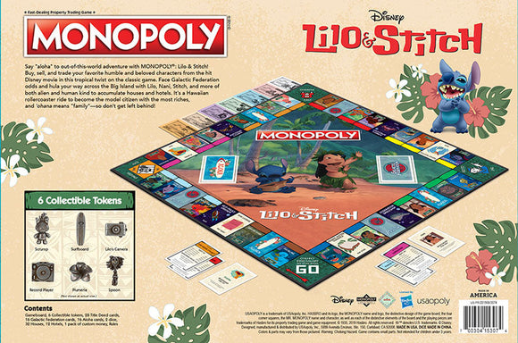 MONOPOLY®: Disney Lilo & Stitch - Bards & Cards