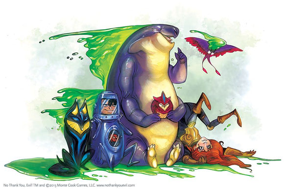 No Thank You Evil! RPG - Bards & Cards