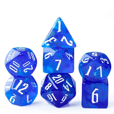 Magician's Deep Water Lair RPG Dice Set - Bards & Cards