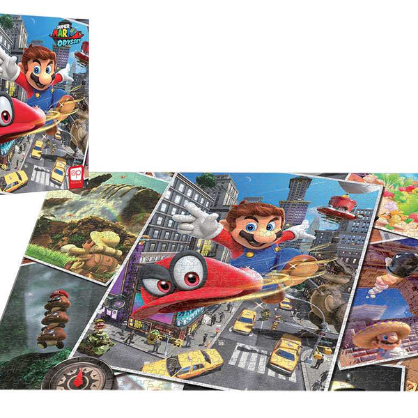"Super Mario™ Odyssey Snapshot" 1000 Piece Puzzle - Bards & Cards