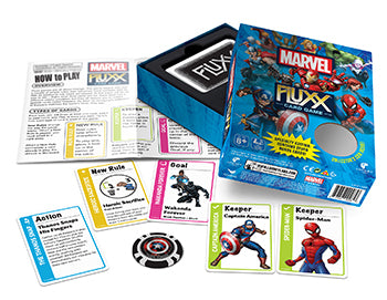 Marvel Fluxx - The Card Game of Ever-Changing Rules! - Bards & Cards