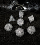 Kraken Dice Cracked Glass 7pc Dice Set - Bards & Cards