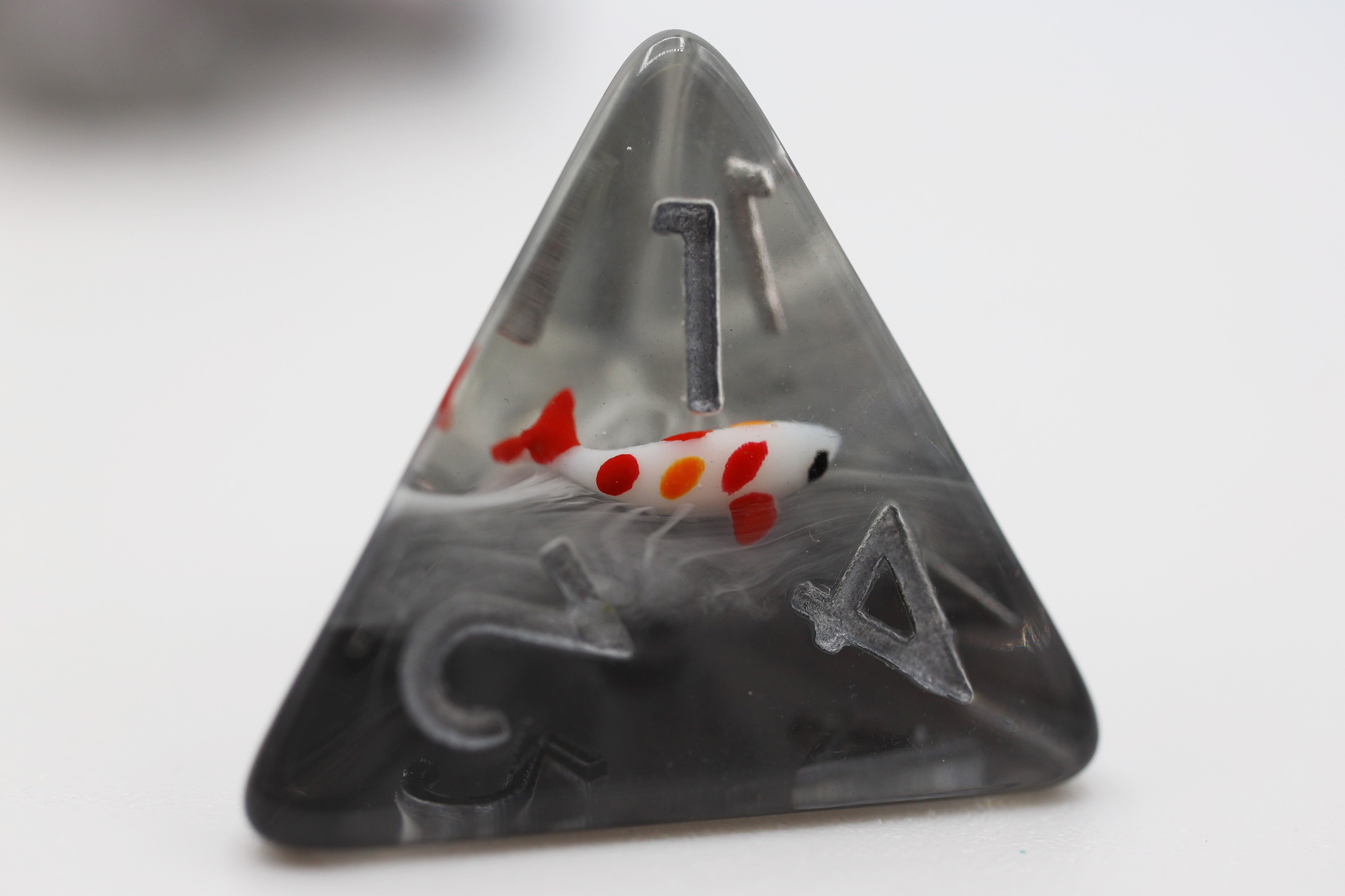 Misty Water Koi RPG Dice Set - Bards & Cards