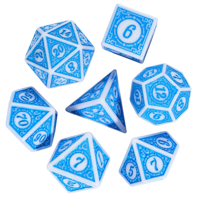 Motif: Ocean Brine RPG Dice Set - Bards & Cards