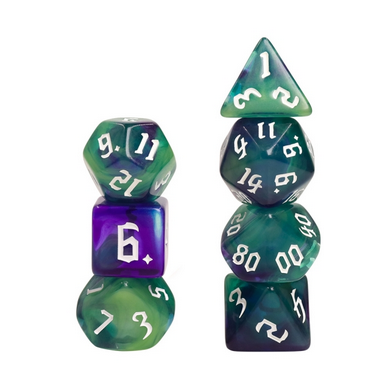 Murky Pond RPG Dice Set - Bards & Cards