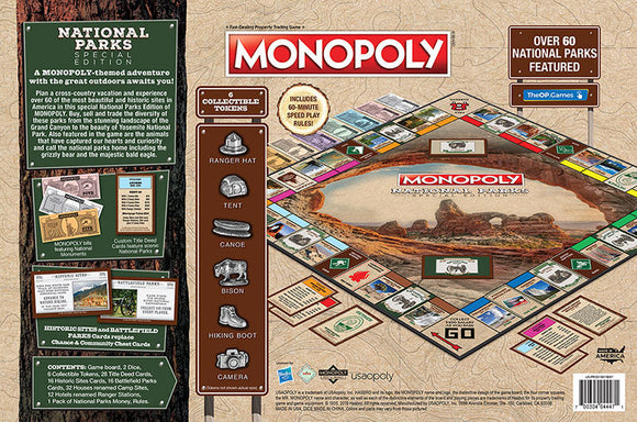 MONOPOLY®: National Parks Edition - Bards & Cards