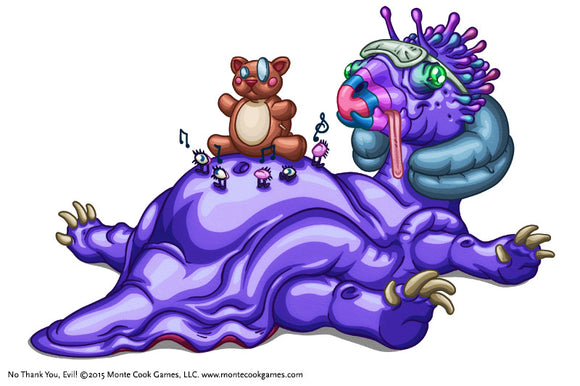 No Thank You Evil! RPG: Uh-Oh, Monsters! Expansion - Bards & Cards