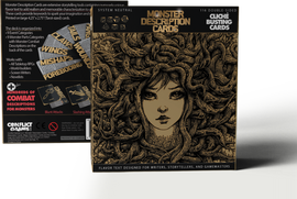Conflict Games Monster Description Cards - Bards & Cards