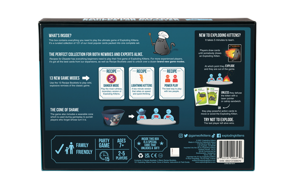Exploding Kittens: Recipes for Disaster - Bards & Cards