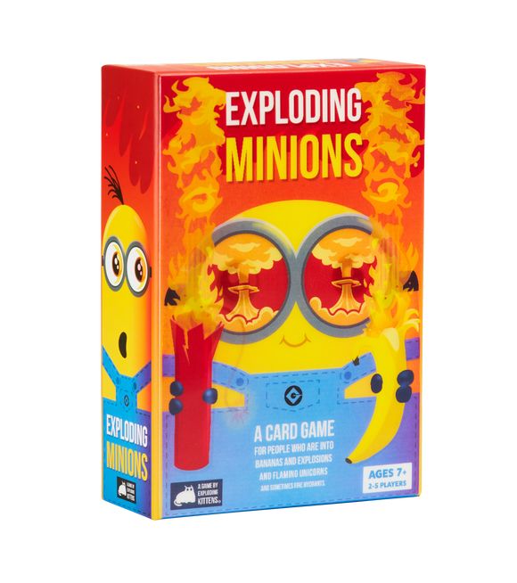 Exploding Minions - A card game for people who are into bananas, flaming unicorns, and sometimes fire hydrants. - Bards & Cards